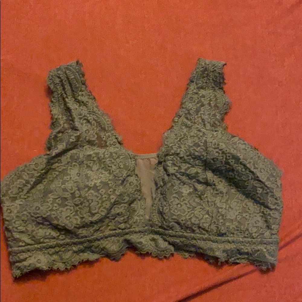 Aerie green bralette size XL